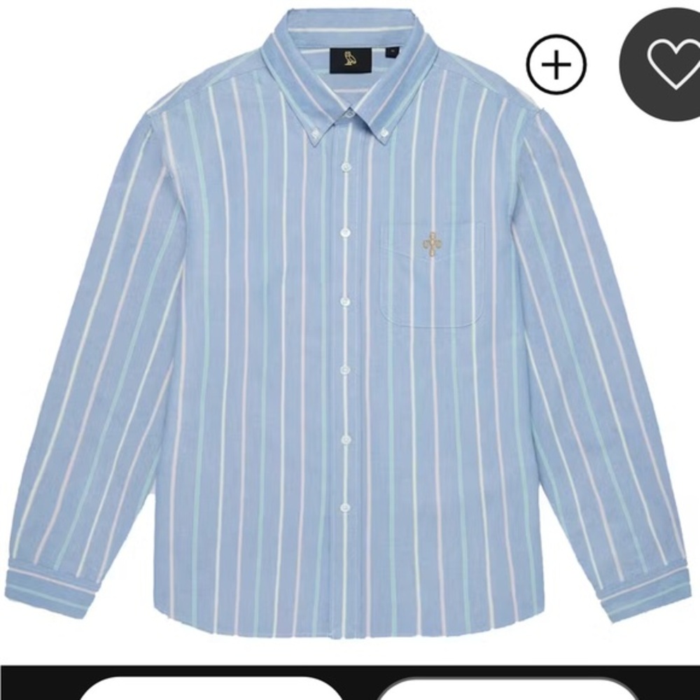 OVO October’s Very Own - Mens OVO Pin Striped Oxford xxxl